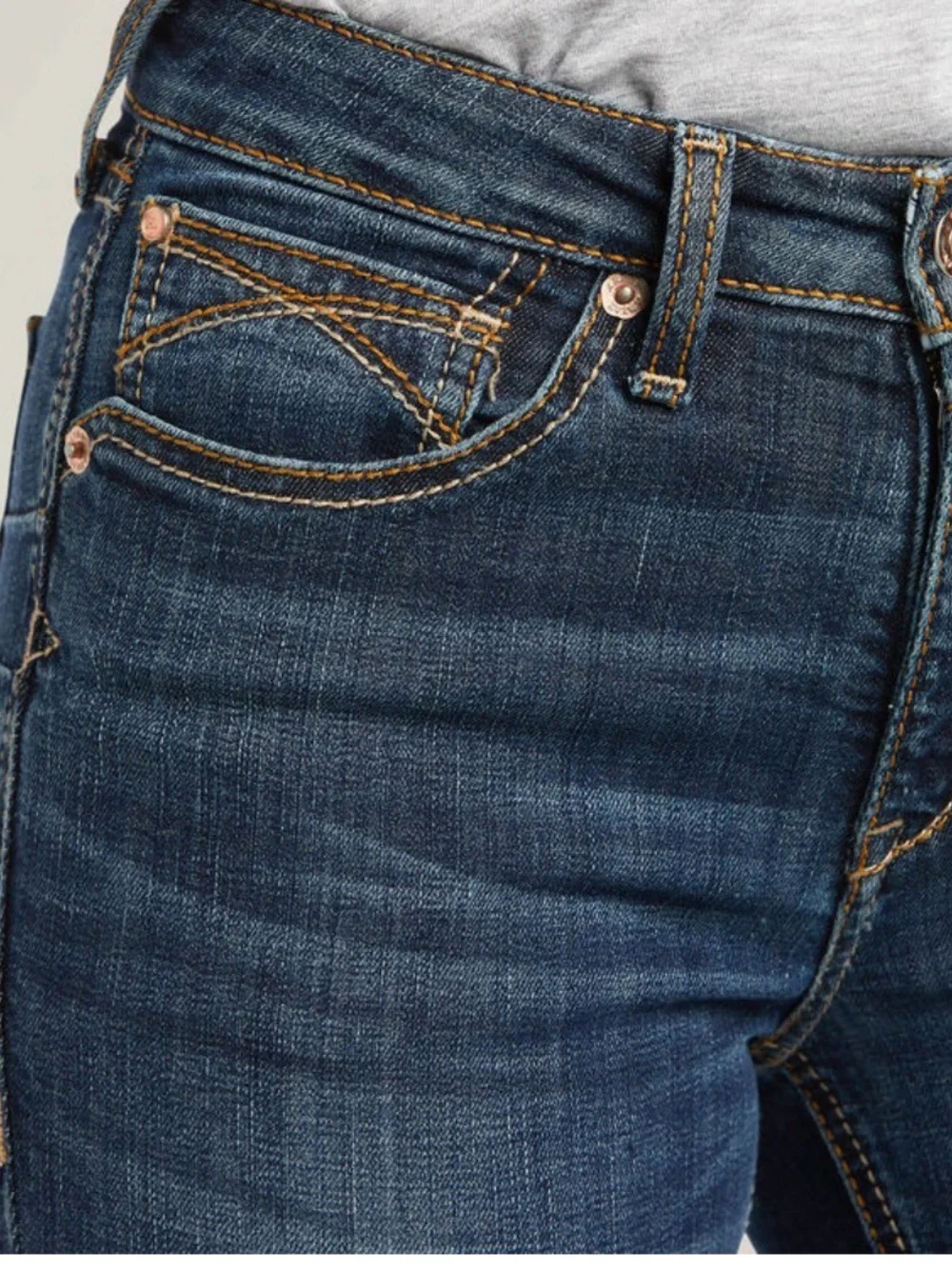 Ariat R.E.A.L. High Rise Fernanda Boot Cut Jean Size 27L NWT - Picture 4 of 7
